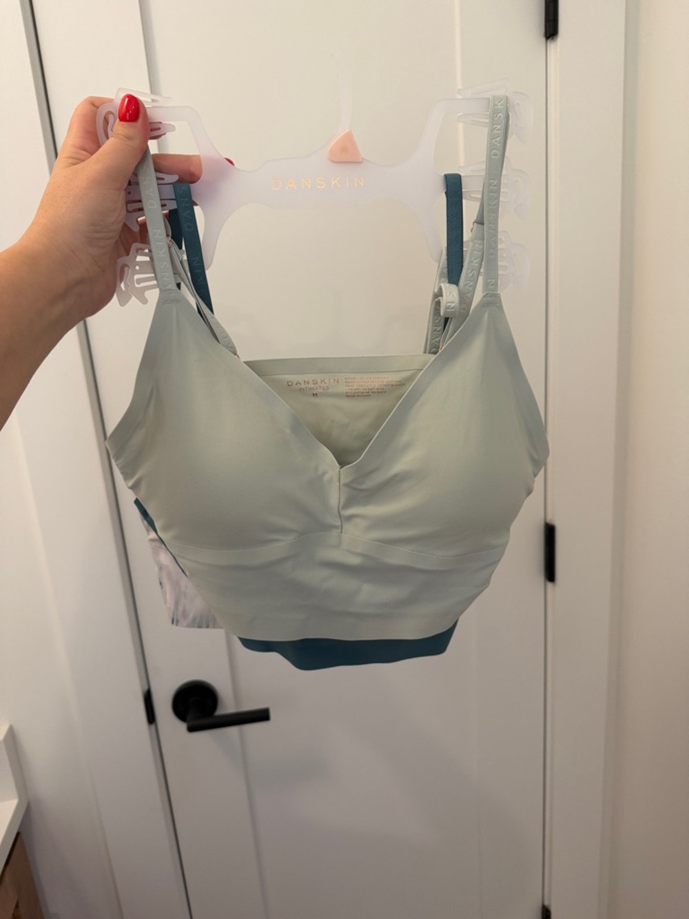 Danskin 3-pack Longline Bralette with Adjustable Straps